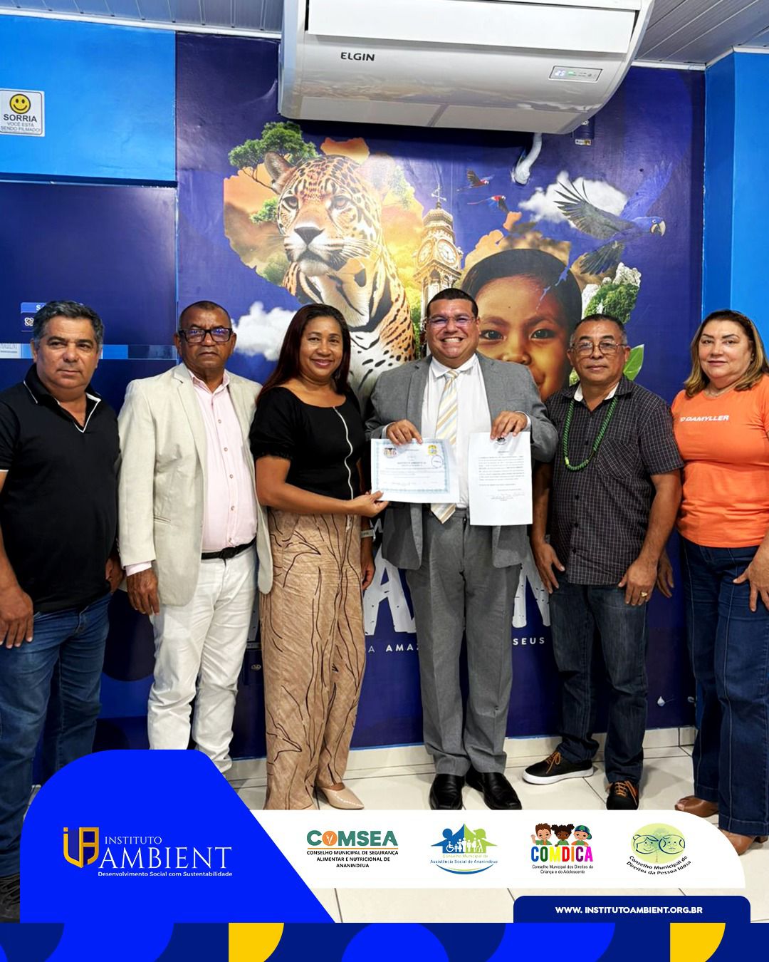 Presidentes de conselhos de direitos e lideranças do município de Ananindeua.
